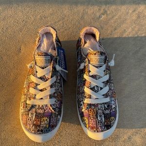 Brand new Bobs from Skechers Cat print sneakers.